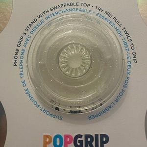 NWT Glitter Pop socket